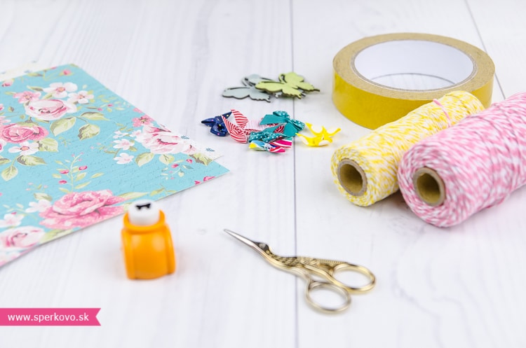 Cardmaking návod na pohľadnicu