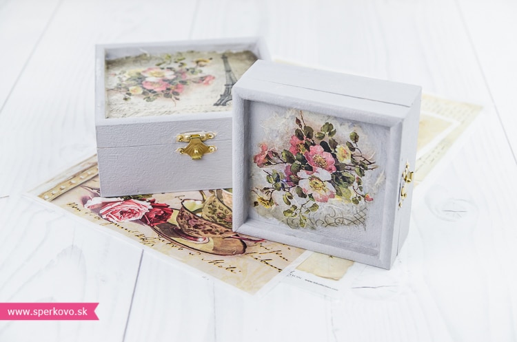 Kreatívny návod na decoupage s použitím ryžového papiera
