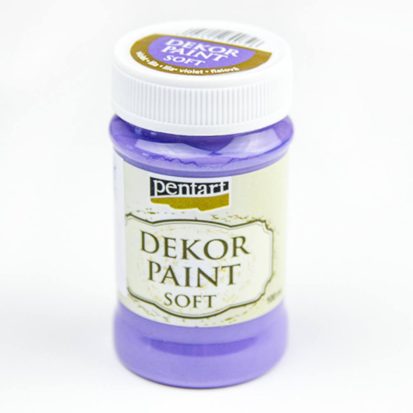 akrylova farba decor paint fialova