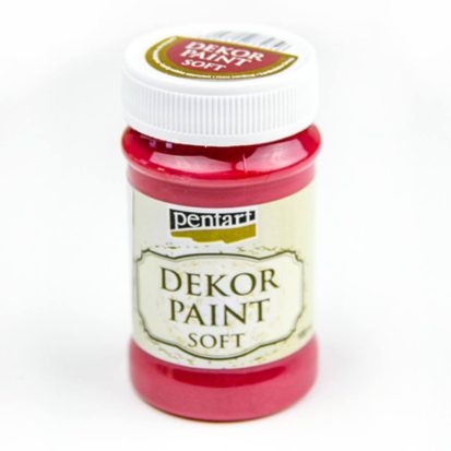 akrylova farba decor paint kardinalska cervena