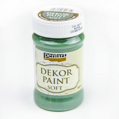 akrylova farba decor paint khaki zelena