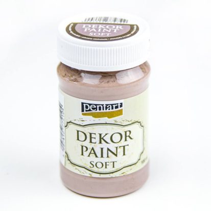 akrylova farba decor paint mliecna cokolada