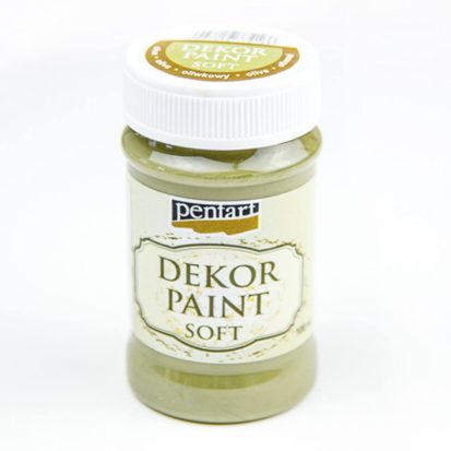 akrylova farba decor paint olivova