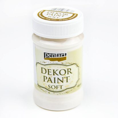 akrylova farba na dekupaz decor paint skrupinkovo biela
