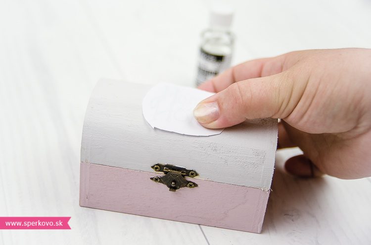 Transfer gel na drevo postup