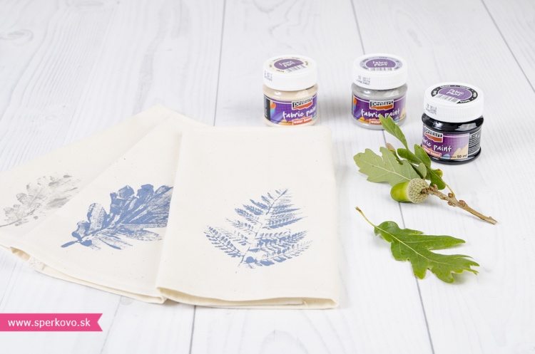ako si vyrobit jednoduche prestieranie s pouzitim farieb na textil 13