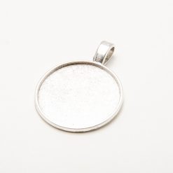 Okrúhle kovové lôžko na zalievanie 20 mm
