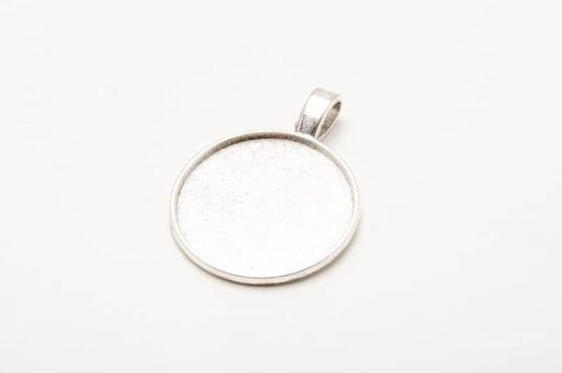 Okrúhle kovové lôžko na zalievanie 20 mm
