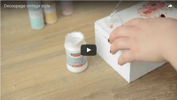 Decoupage postup video