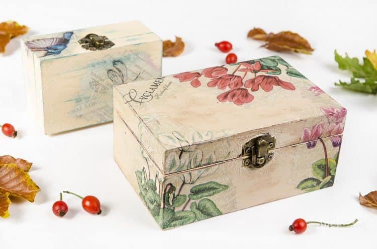 Kreatívny kurz Decoupage technika shabby chic