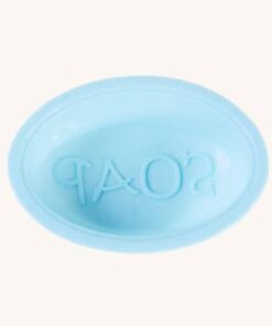 Oválna forma na mydlo s nápisom Soap