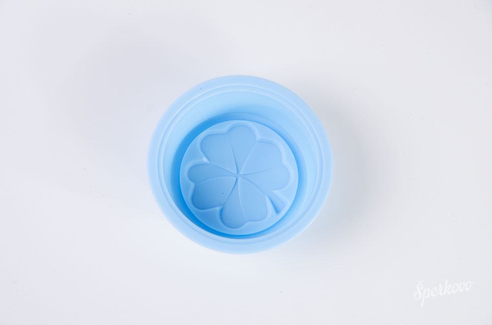 Silikónová forma na mydlo 3D štvorlístok