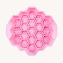 Veľká silikónová forma na mydlo Včielky a včelí plást
