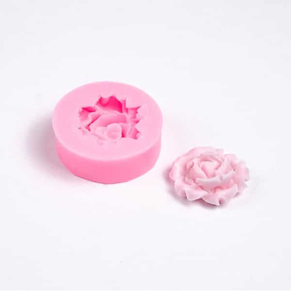 Forma na mydlo ruža 3D