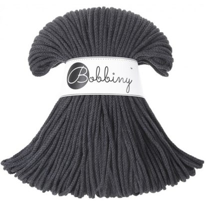 Špagát Bobbiny Junior 3 mm Charcoal
