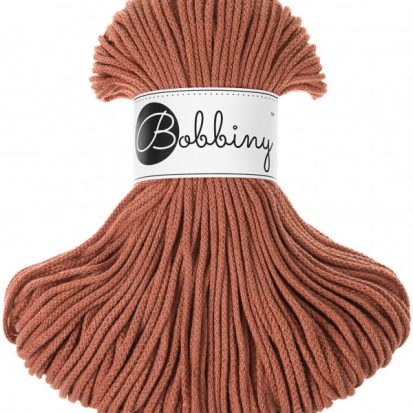 Špagát Bobbiny Junior 3 mm Terracotta