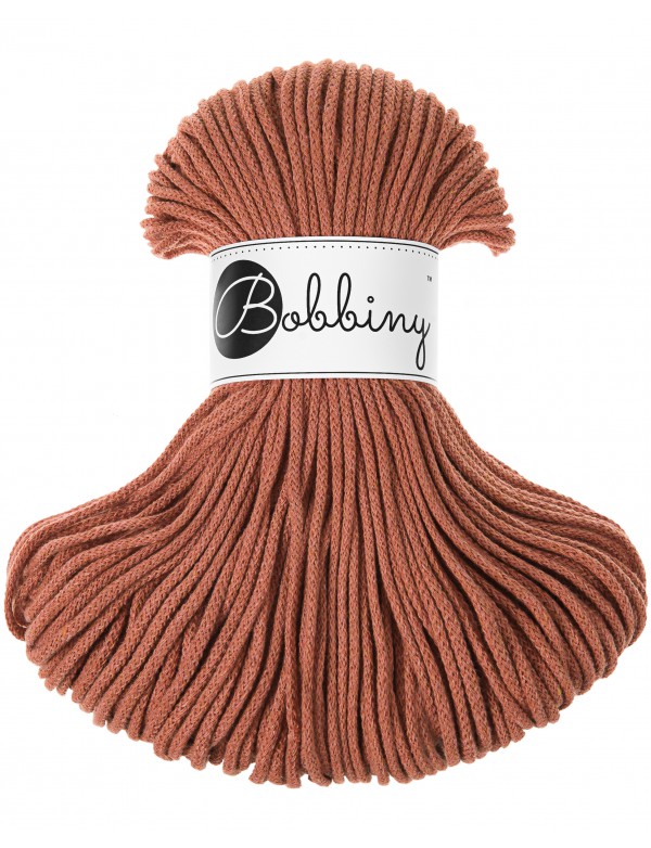 Špagát Bobbiny Junior 3 mm Terracotta 2 Špagát Bobbiny Junior 3 mm Terracotta
