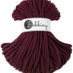Špagát Bobbiny Premium 5 mm Maroon