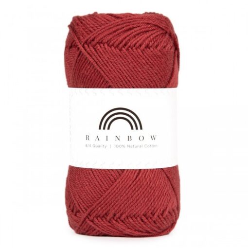 Vlna na háčkovanie Rainbow Dark Powder Rose 064