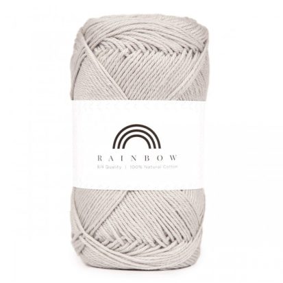 Vlna na háčkovanie Rainbow Light Grey 016