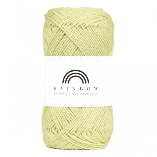 Vlna na háčkovanie Rainbow Light Lime 017