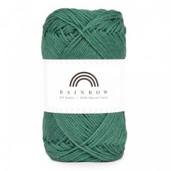 Vlna na háčkovanie Rainbow Petrol Green 020