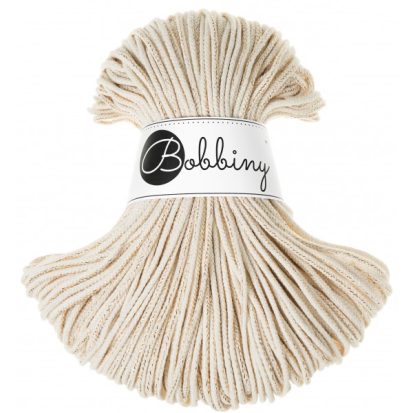 Špagát Bobbiny Junior 3 mm Golden natural