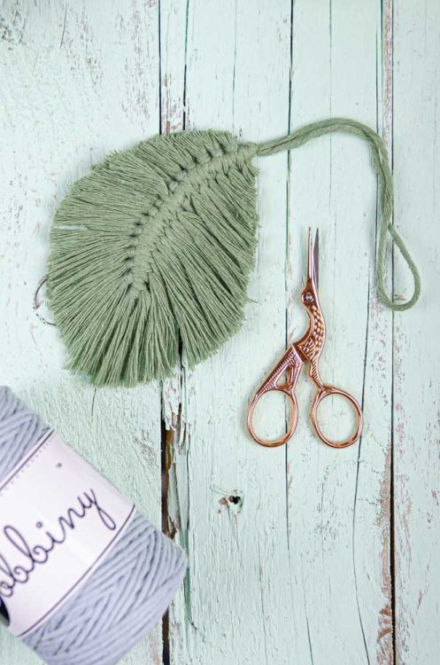 Jednoduchý návod na dekoráciu zo špagátu macramé 20 Jednoduchý návod na dekoráciu zo špagátu macramé