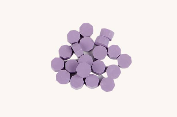 Pečatný vosk granulát fialová svetlá