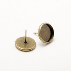 Napichovacie náušnice bronzové 12 mm
