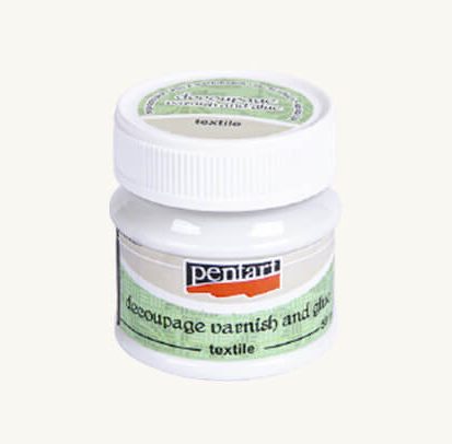Lepidlo s lakom na textil 50 ml