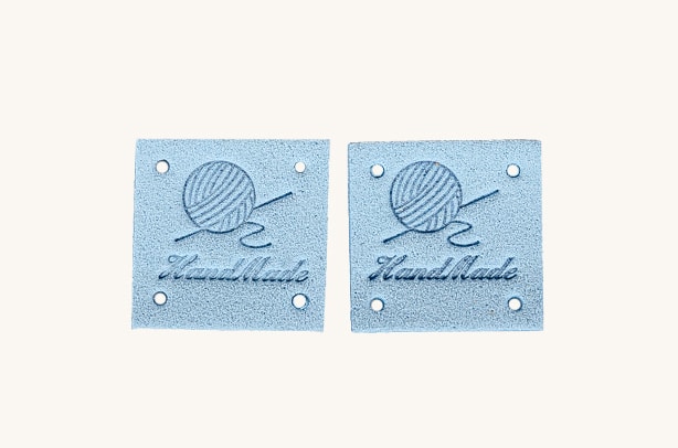 Kožený štítok Handmade variant 3