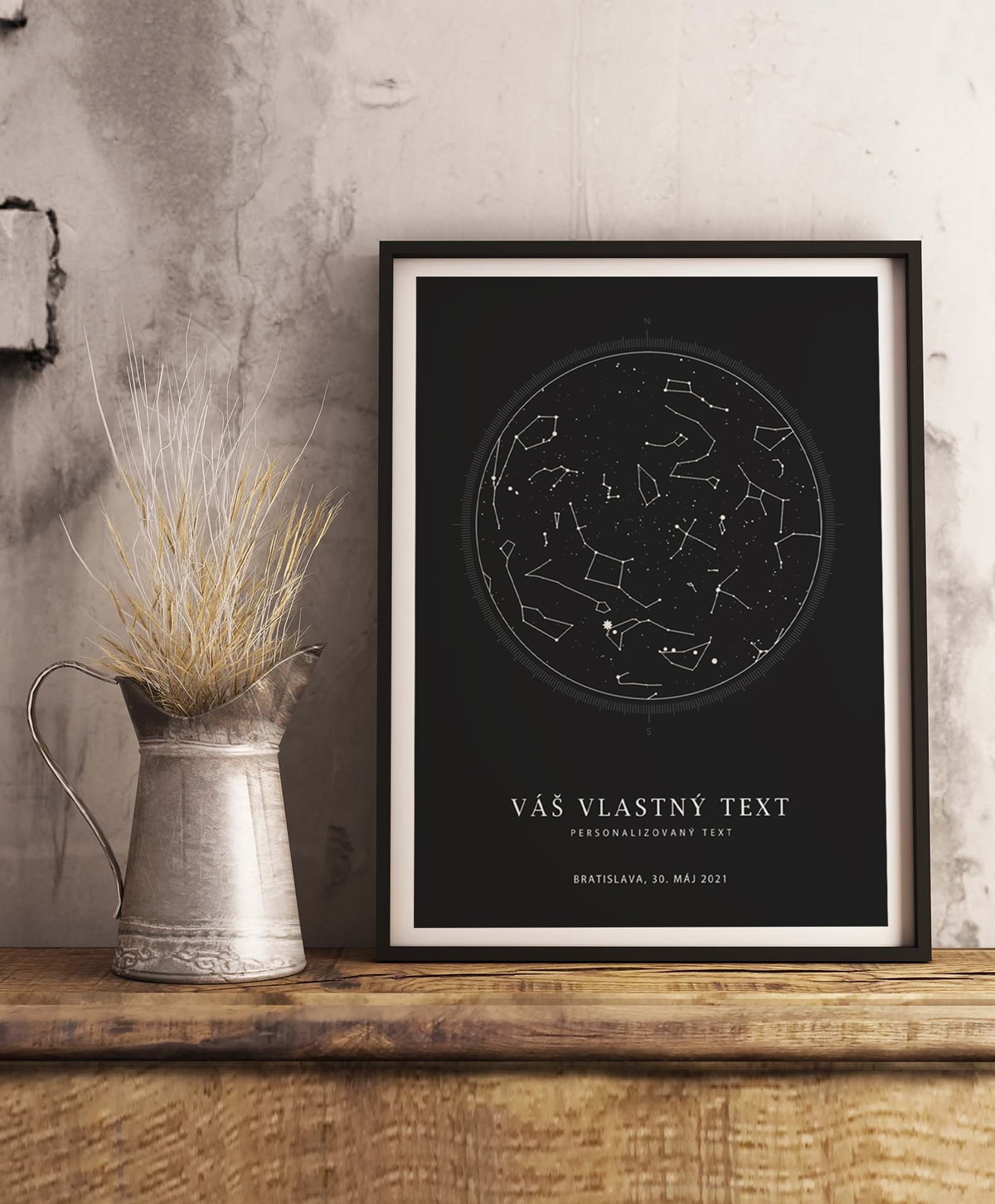 poster-magicka-nocna-obloha-plna-cierna