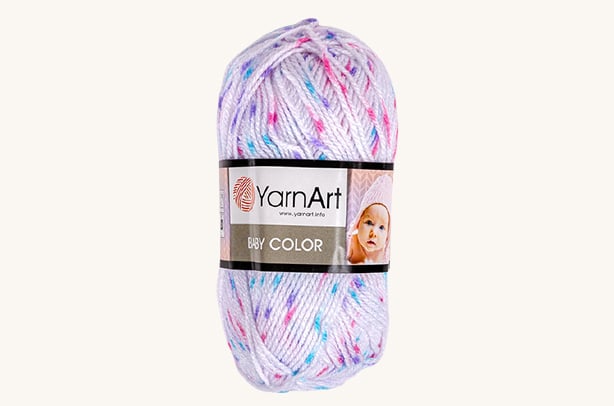 Vlna YarnArt Baby color farebná