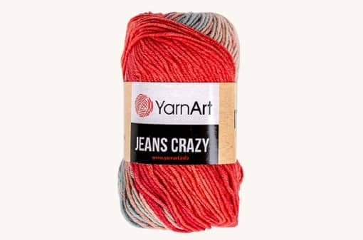 Vlna YarnArt Jeans Crazy 8205