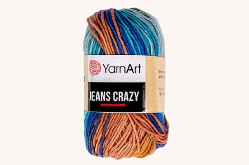 Vlna YarnArt Jeans Crazy 8207