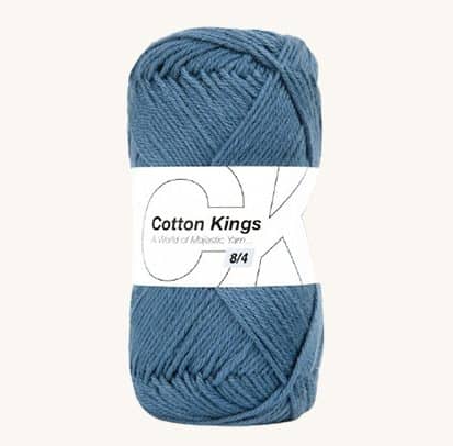100 % vlna Cotton Kings Dusty Blue 29