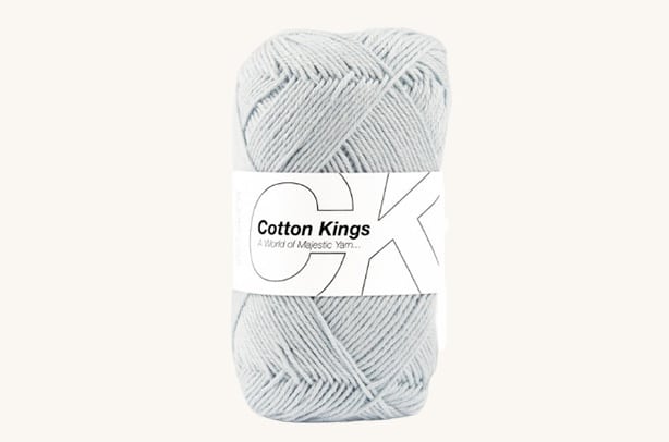 100 % vlna Cotton Kings Light Blue 17