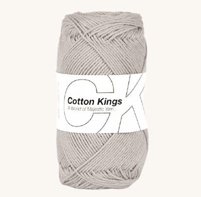 100 % vlna Cotton Kings Light Grey 06