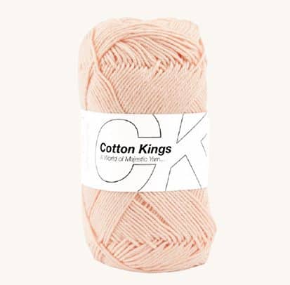 100 % vlna Cotton Kings Light Peach 11