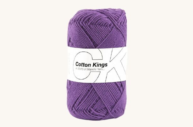 100 % vlna Cotton Kings Purple 21
