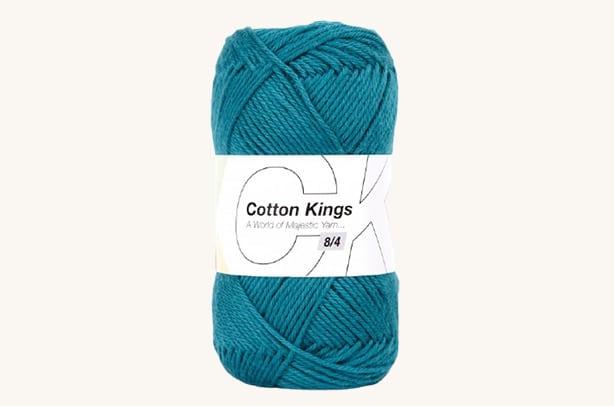 100 % vlna Cotton Kings Teal 42
