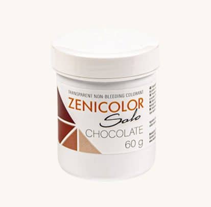 Nemigrujúca farba do mydla Zenicolor Chocolate