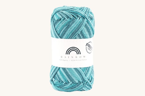 Vlna na háčkovanie Rainbow Cotton Print Agnes 11