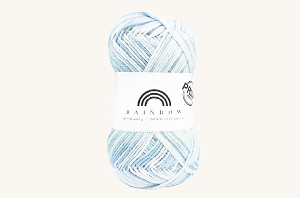 Vlna na háčkovanie Rainbow Cotton Print Anna 13