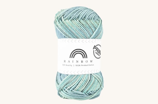 Vlna na háčkovanie Rainbow Cotton Print Anne Soffie 20