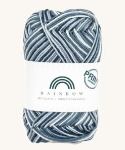 Vlna na háčkovanie Rainbow Cotton Print Carina 03