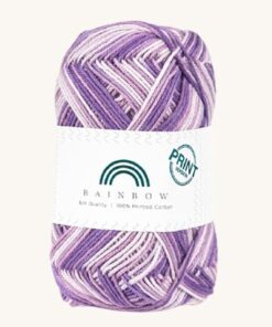 Vlna na háčkovanie Rainbow Cotton Print Junni 07