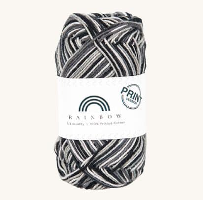 Vlna na háčkovanie Rainbow Cotton Print Sussane 02