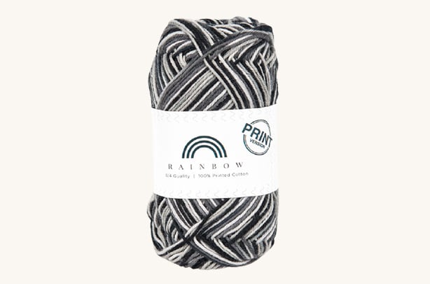 Vlna na háčkovanie Rainbow Cotton Print Sussane 02
